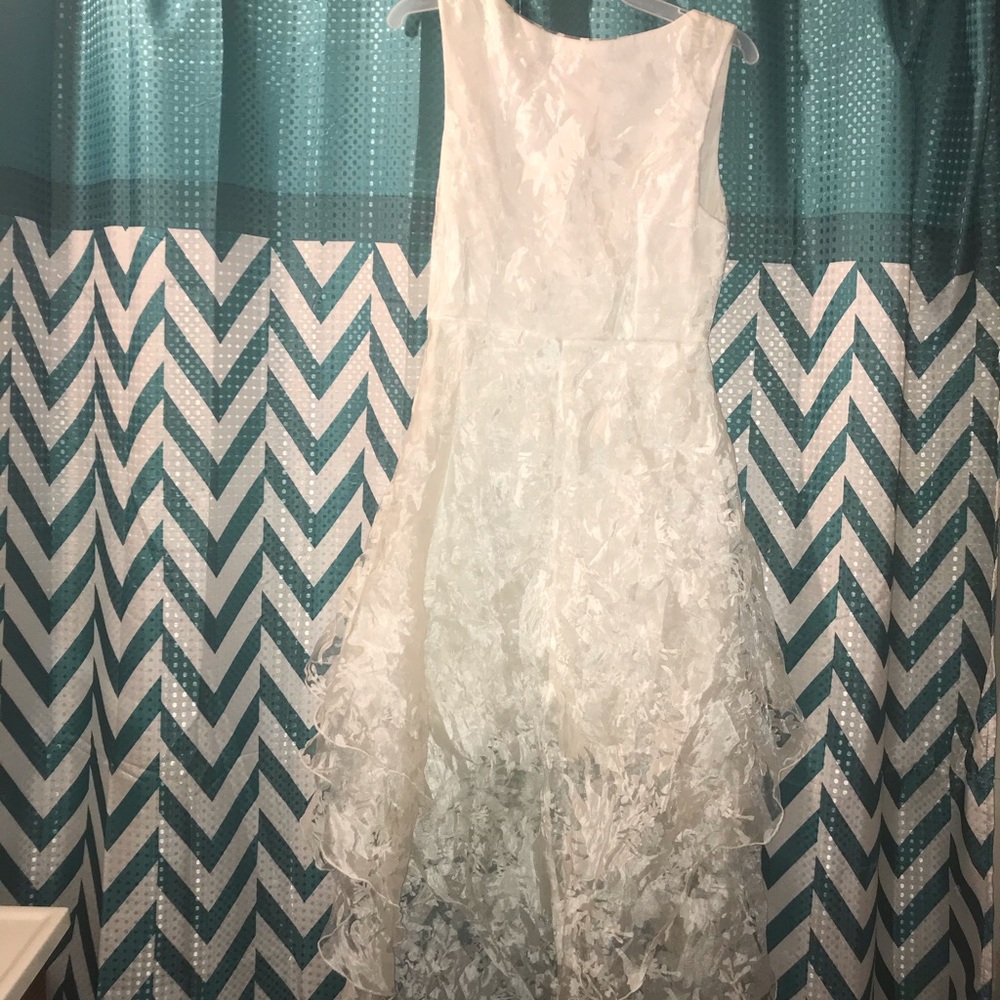 lacey tier white dress (for any special occasion!)